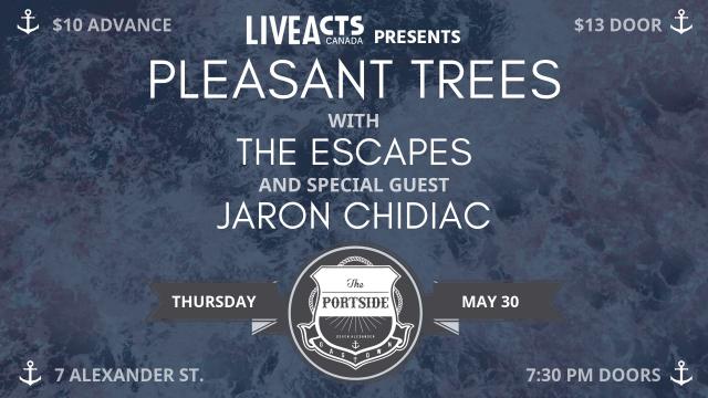 Pleasant Trees with Guests At The Portside Pub