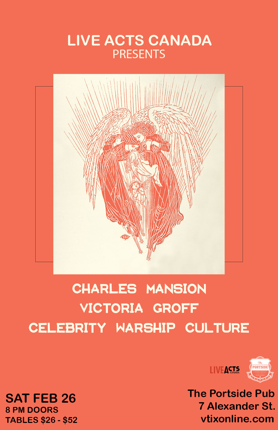 Charles Mansion With Special Guests Victoria Groff + Celebrity Warship Culture 