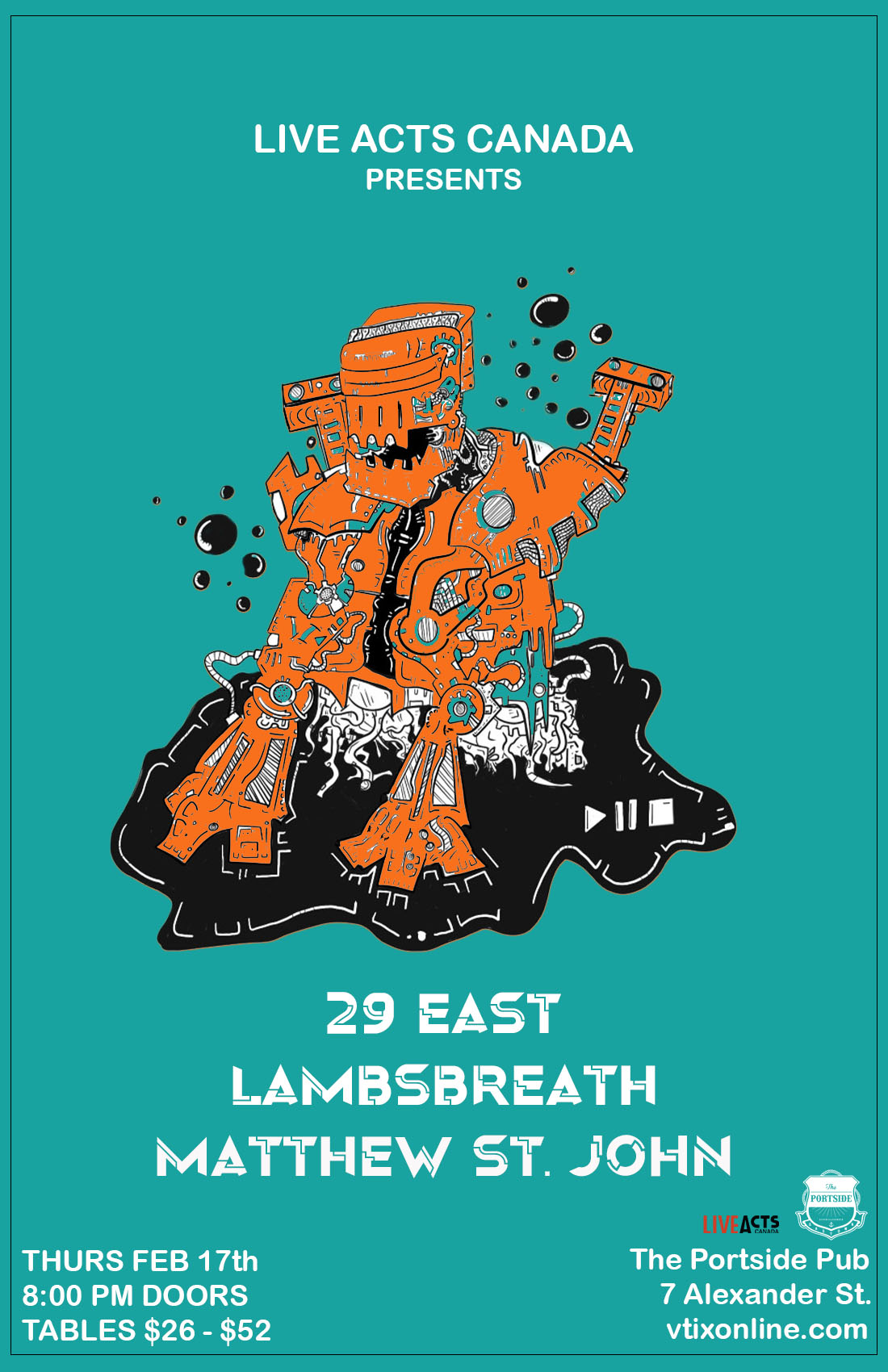 29 East With Special Guests Lambsbreath + Matthew St. John 