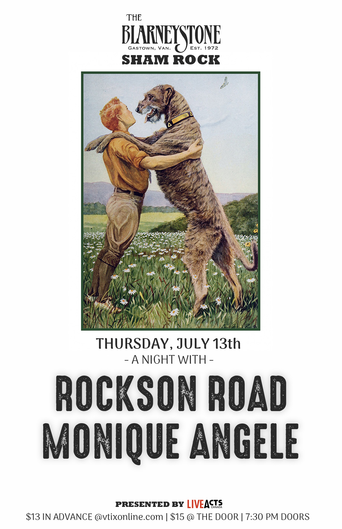 Rockson Road with Special Guest Monique Angele