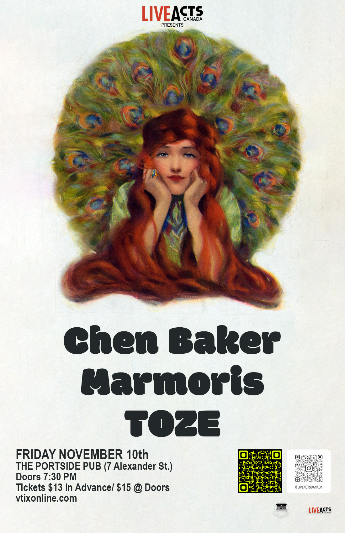 Chen Baker with Special Guests Marmoris and TOZE