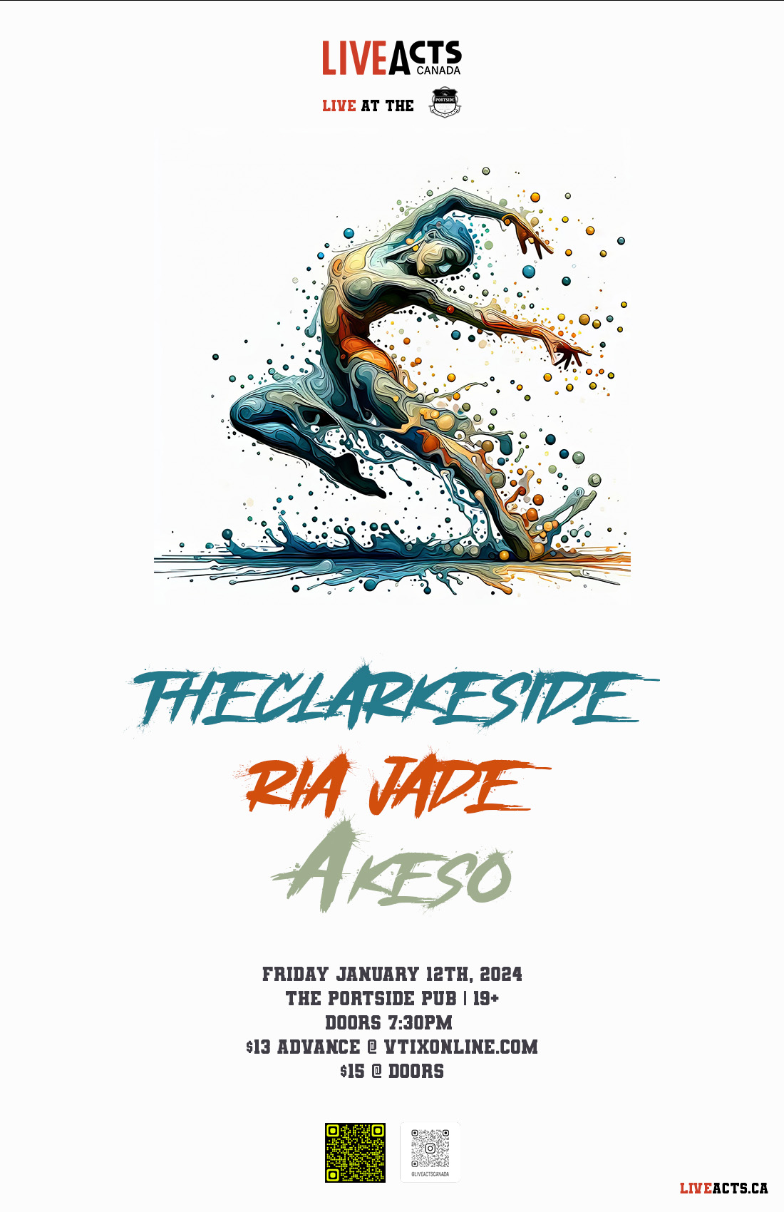 theclarkeside w/ Ria Jade and Akèso
