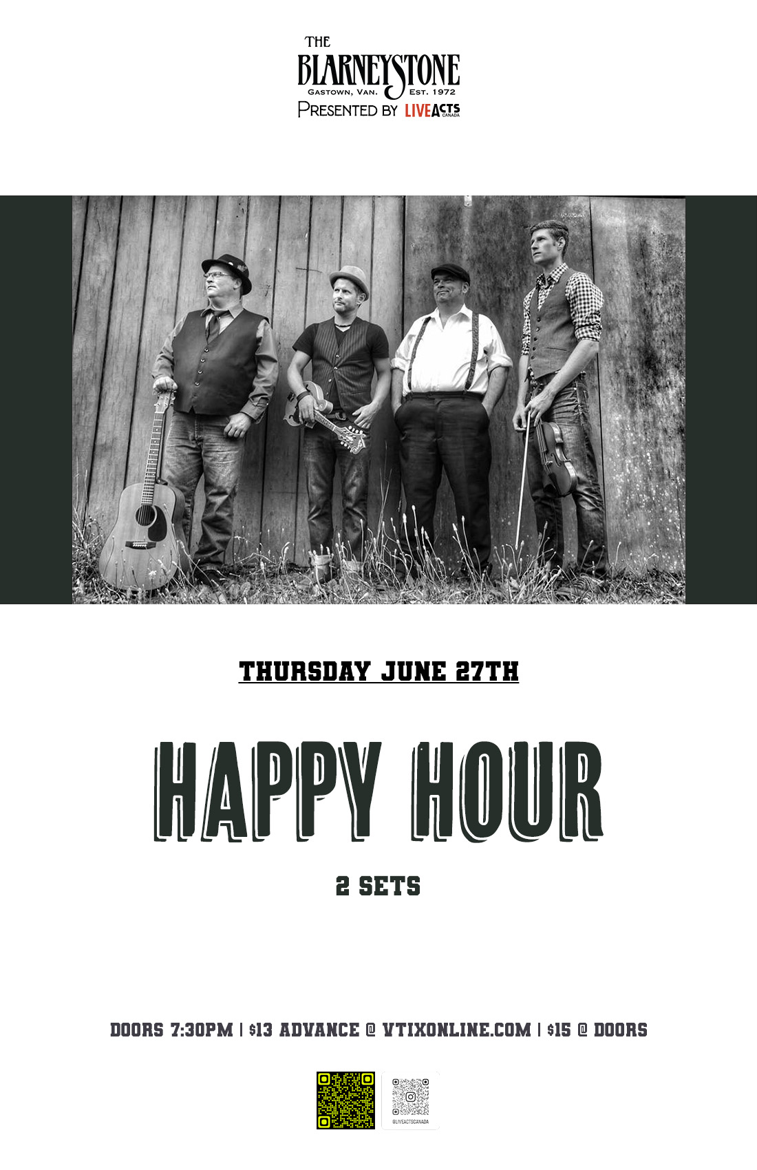 Happy Hour Live At The Blarney Stone