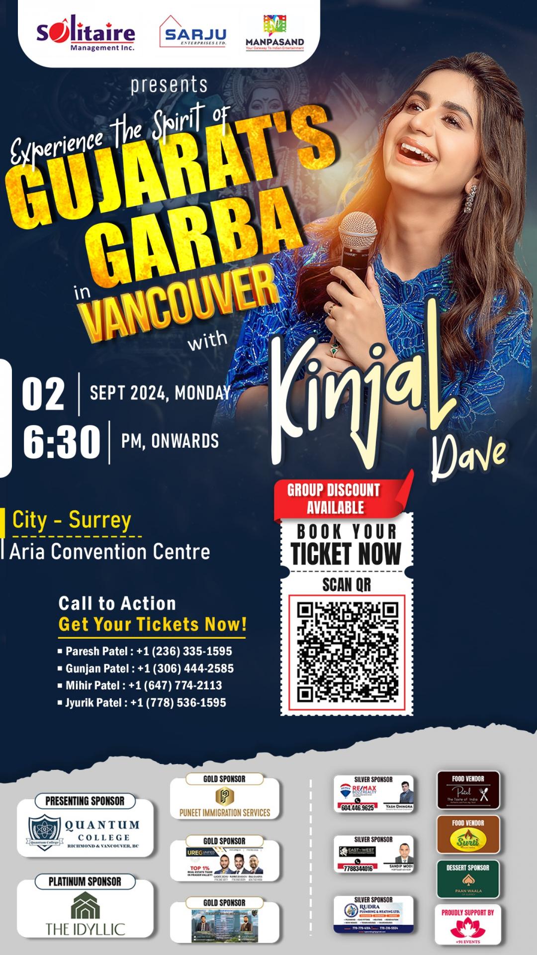 Garba Night by Kinjal Dave
