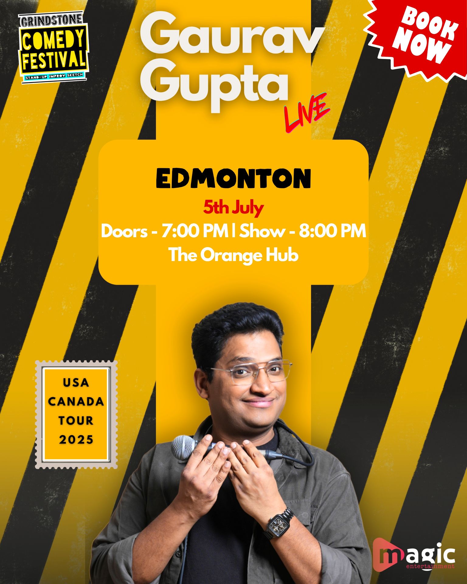 Gaurav Gupta Live in Edmonton