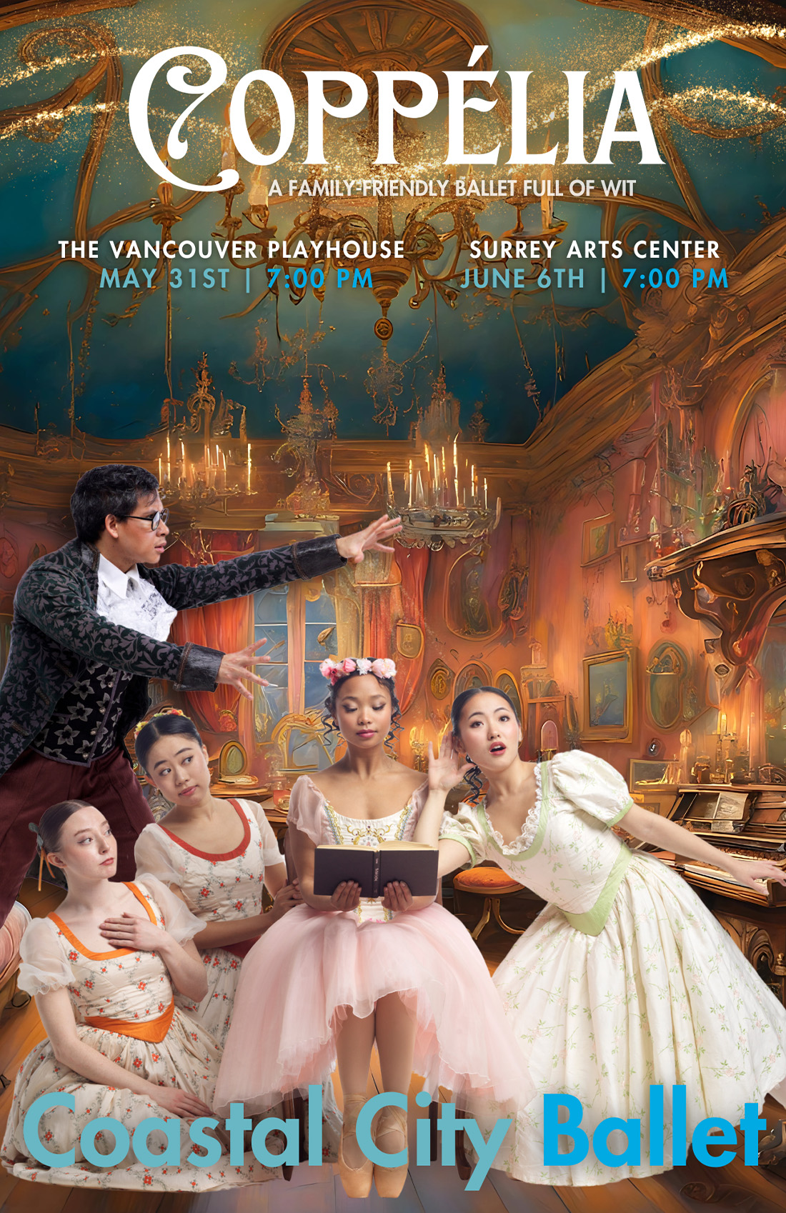 Coastal City Ballet Presents Coppélia