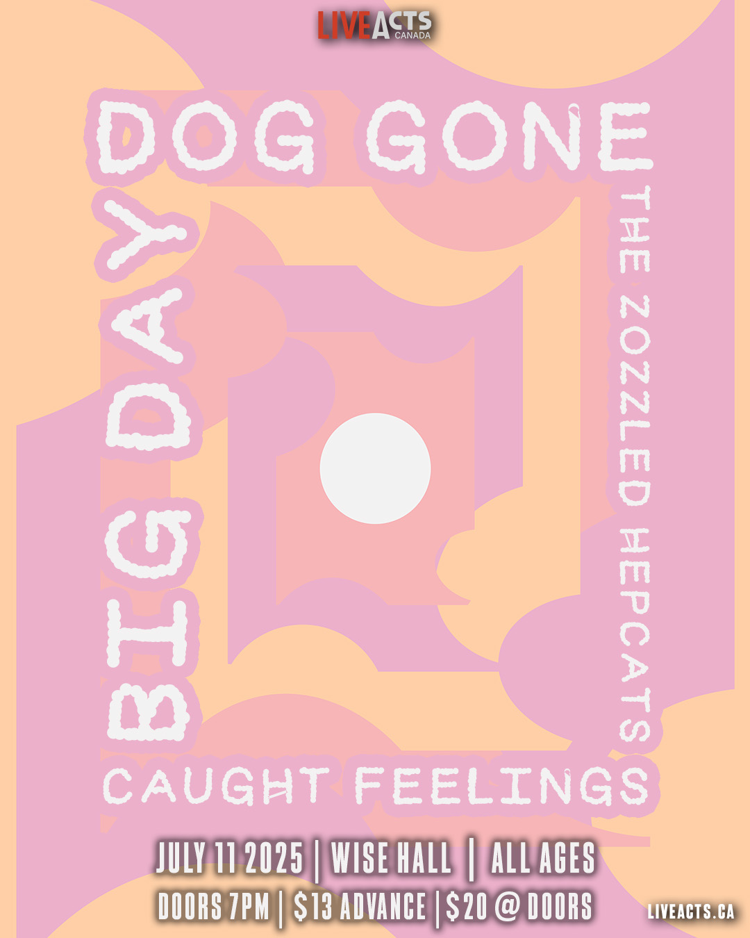 Dog Gone w/ The Zozzled Hepcats, Big Day, Caught Feelings