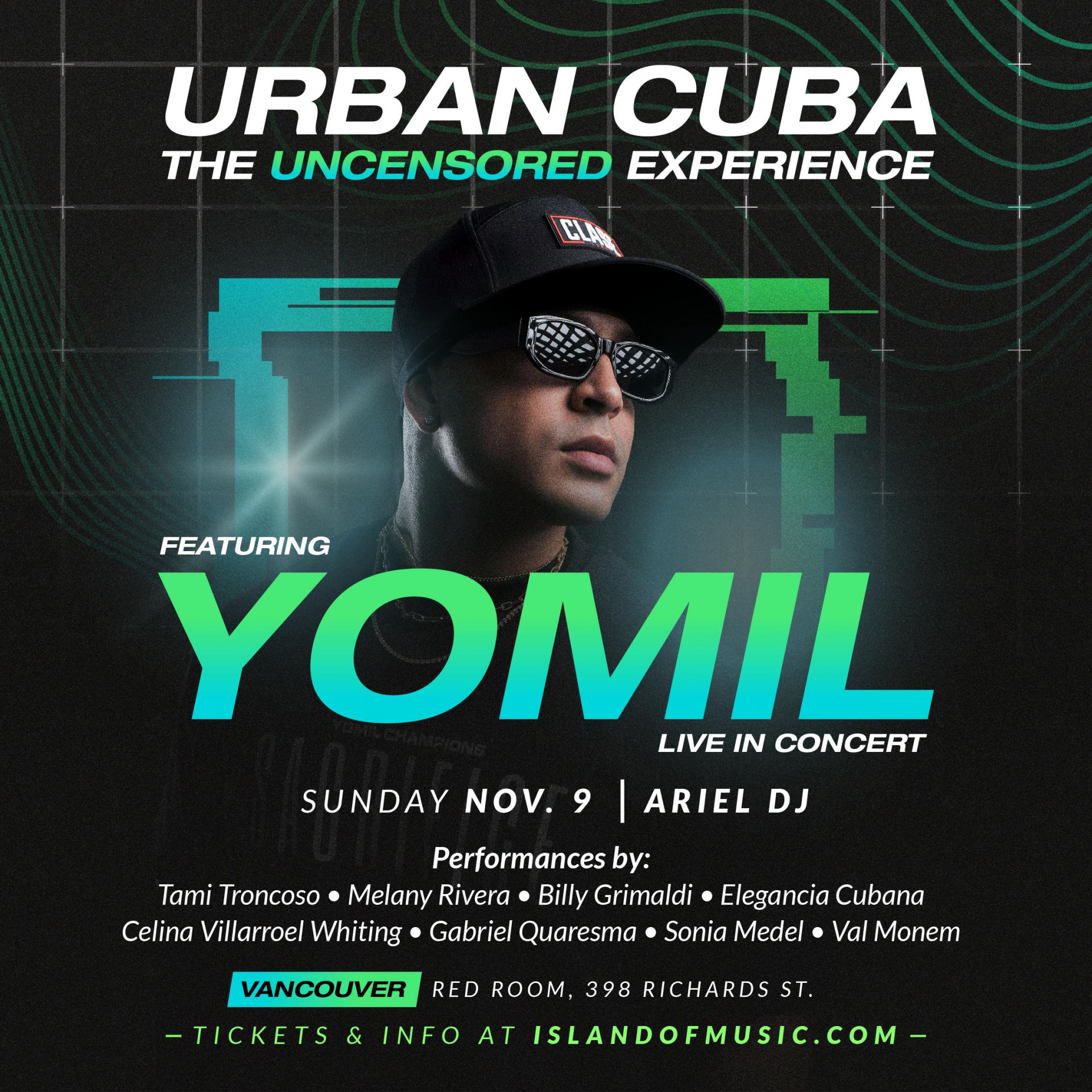 URBAN CUBA feat. YOMIL Live in Concert - VANCOUVER