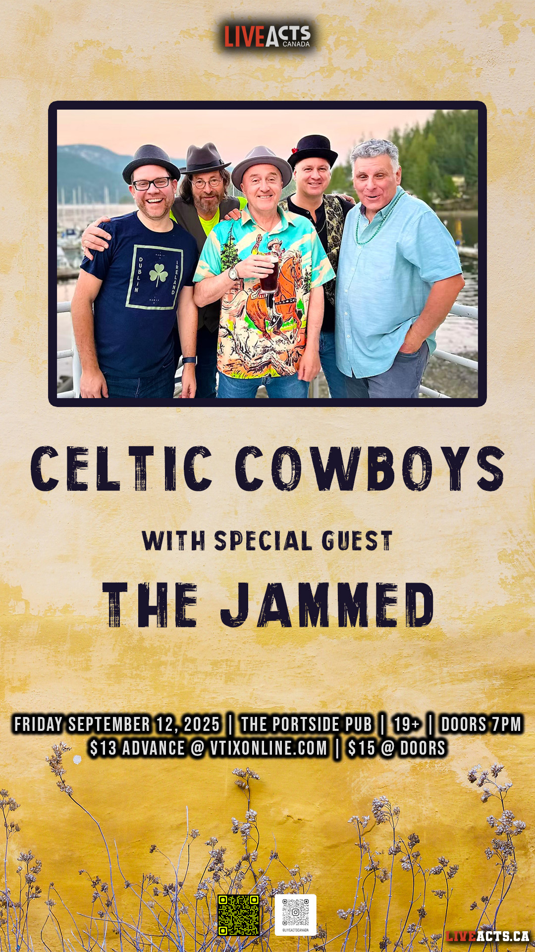 Celtic Cowboys w/ The Jammed