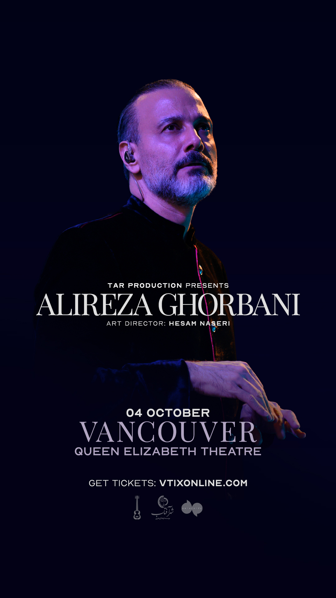 Alireza Ghorbani Live in Vancouver (5:00 PM Show)