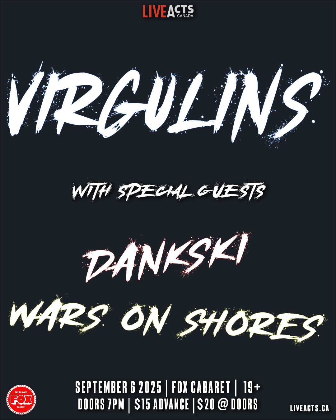 Virgulins w/ Dankski, Wars On Shores