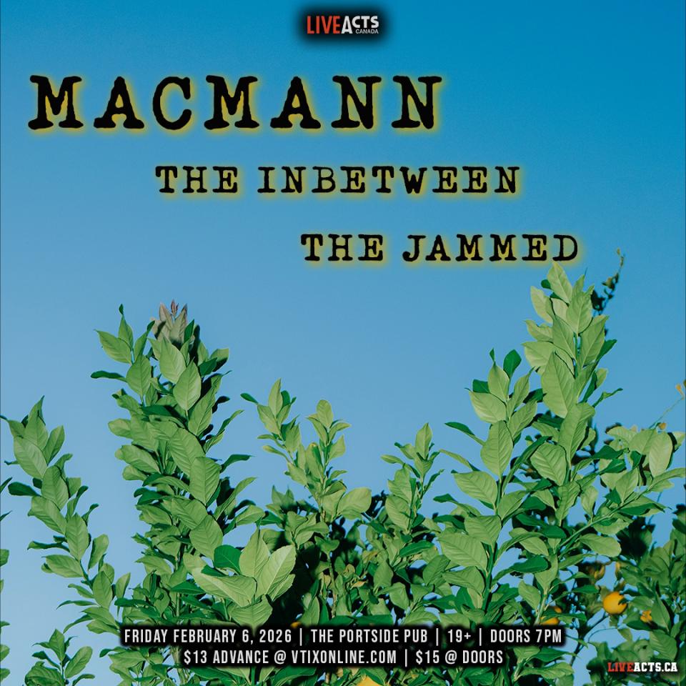 MACMANN w/ The Inbetween, The Jammed