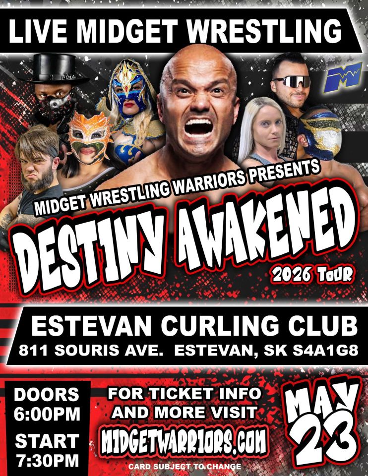 Midget Wrestling Warriors Destiny Awakened TOUR 2026