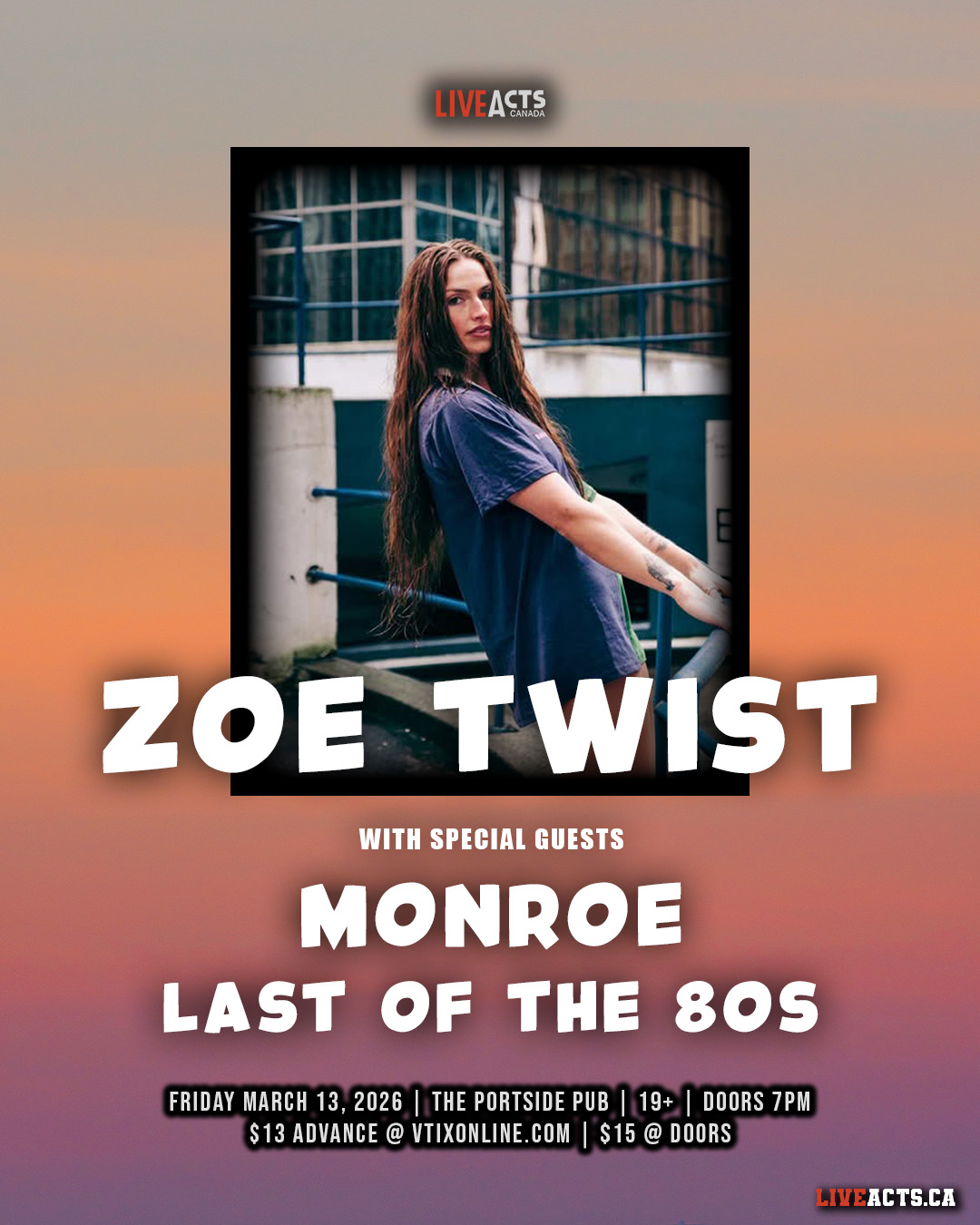 Zoe Twist w/ Monroe, Last of the 80s