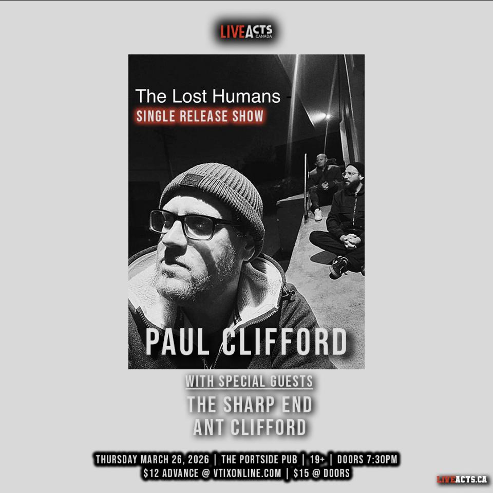 Paul Clifford w/ The Sharp End, Ant Clifford