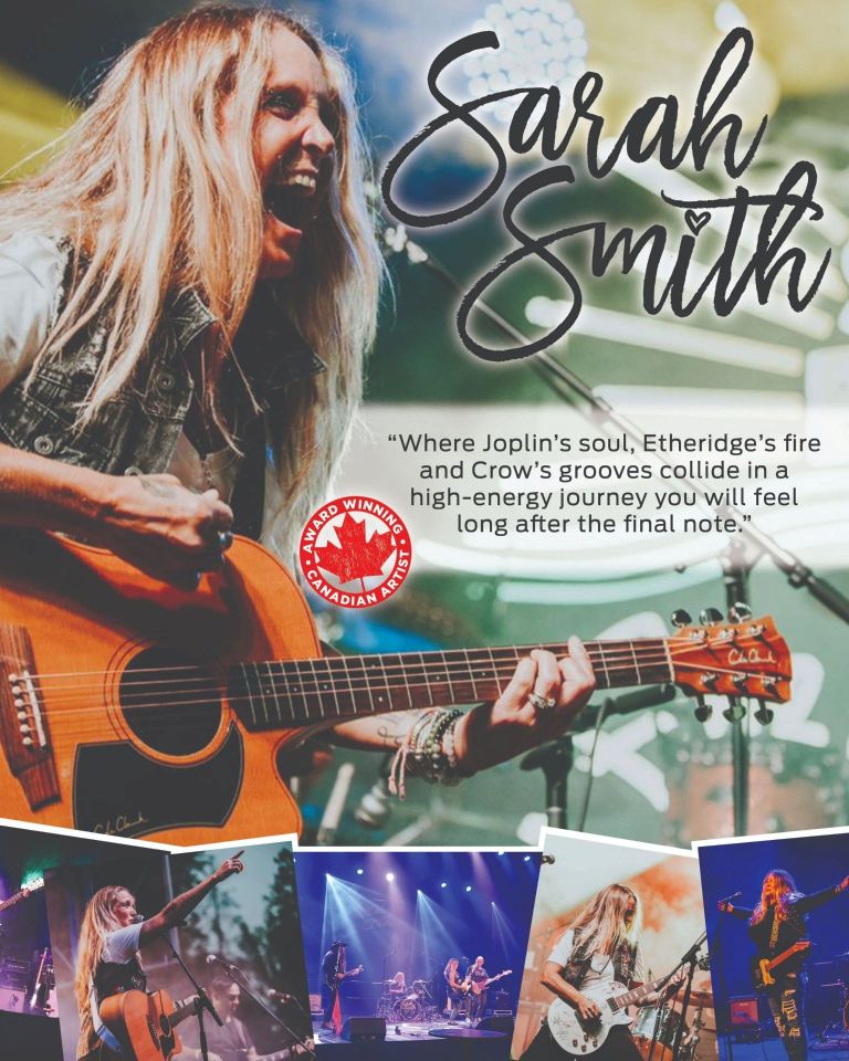 SARAH SMITH with special guest VICKY SJOHALL