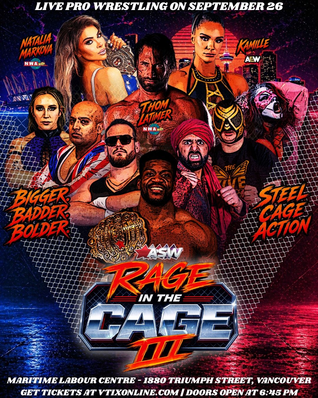 ASW Rage in the Cage III in Vancouver