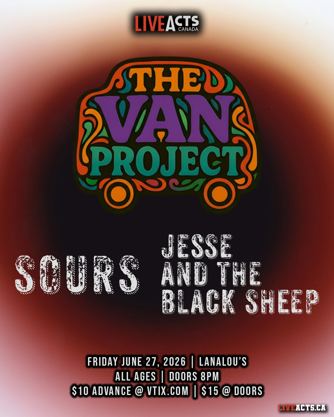 The Van Project, Sours, Jesse and the Black Sheep
