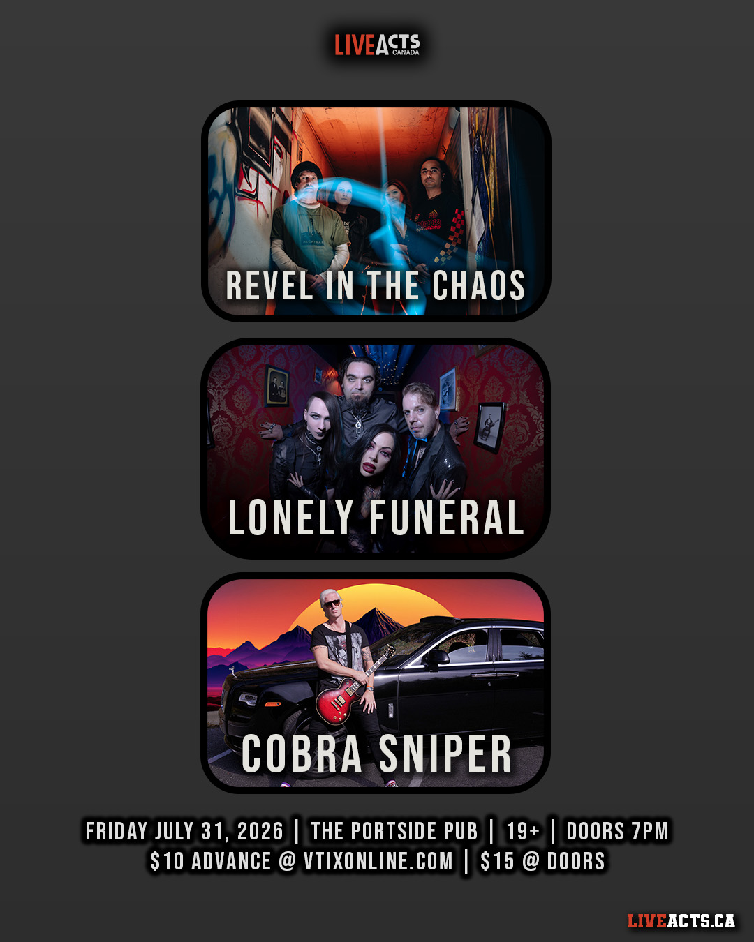 Revel in the Chaos, Lonely Funeral, Cobra Sniper