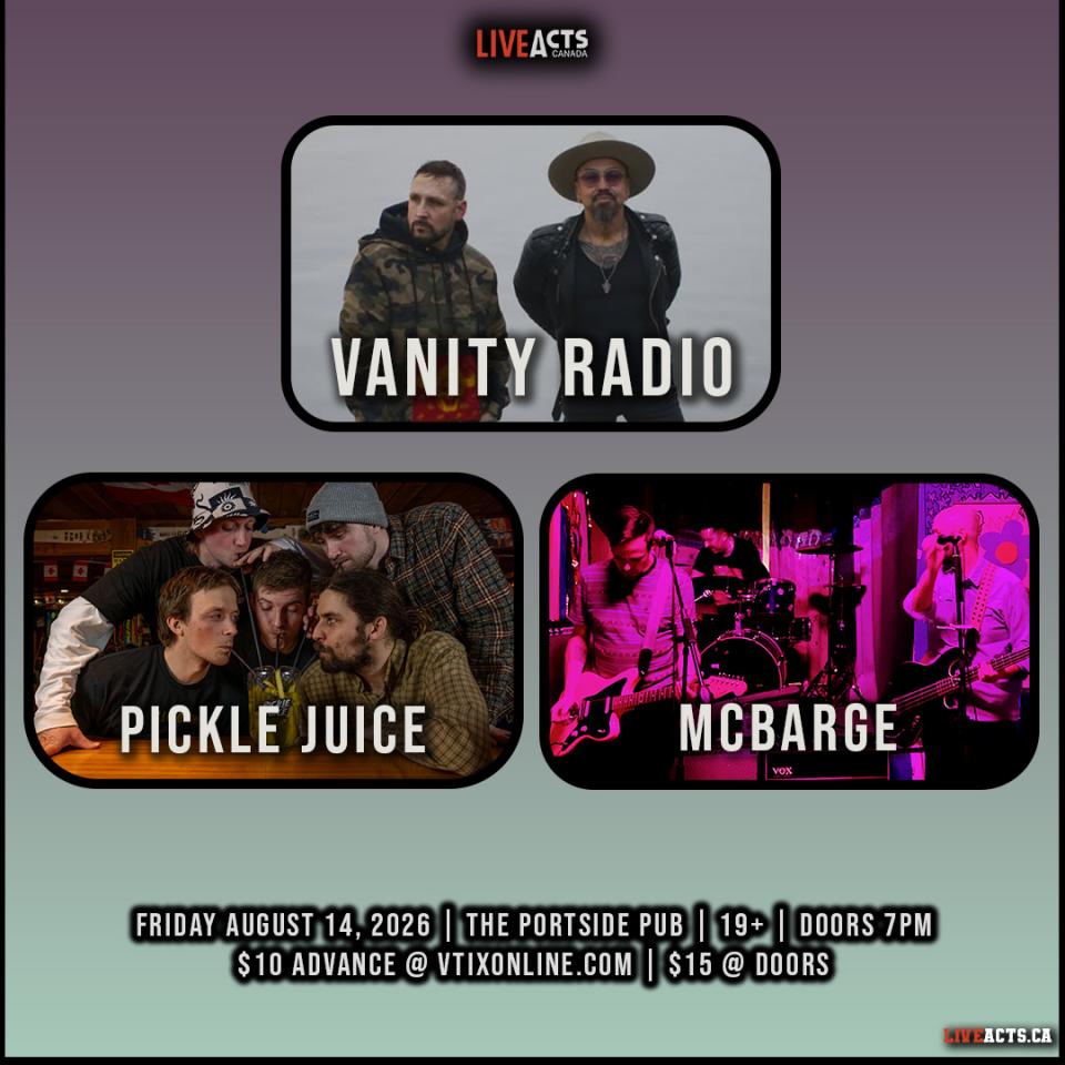 Vanity Radio, Pickle Juice, McBarge