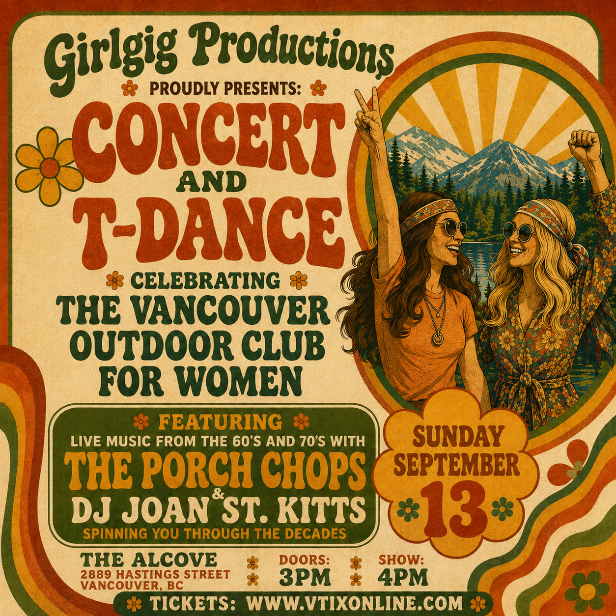 THE PORCH CHOPS CONCERT & T-DANCE