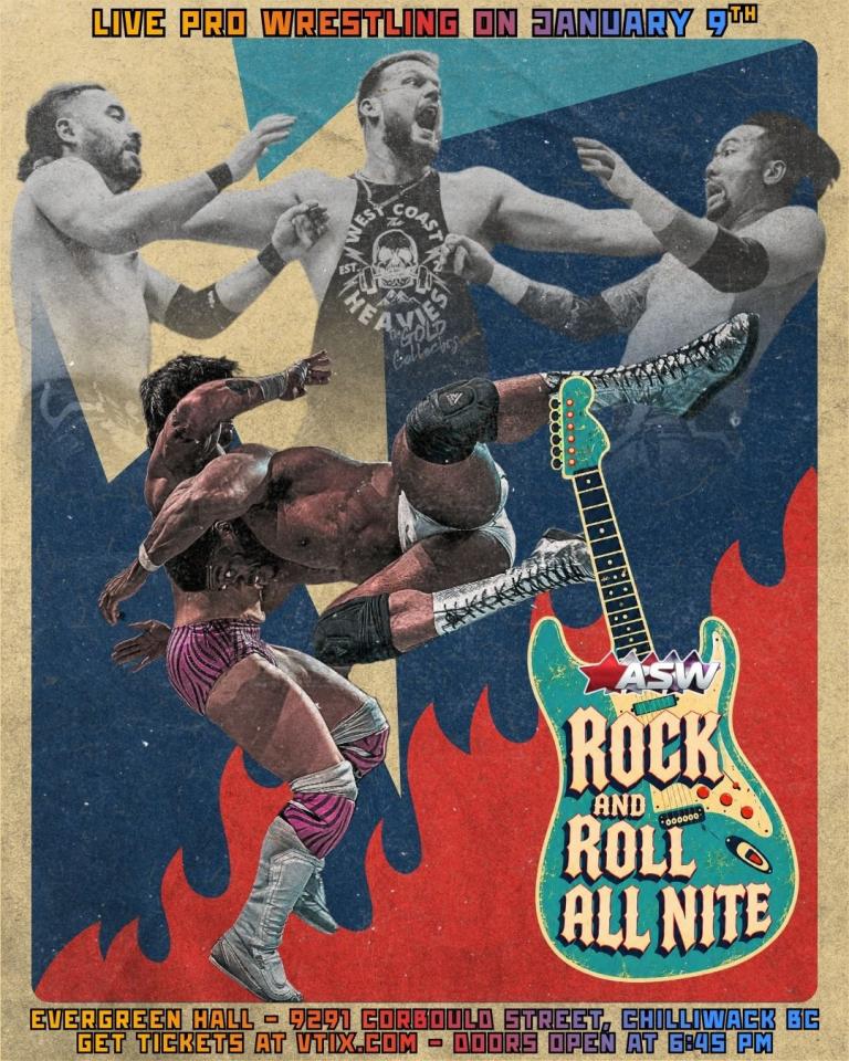 ALL STAR WRESTLING PRESENTS ROCK AND ROLL ALL NITE!