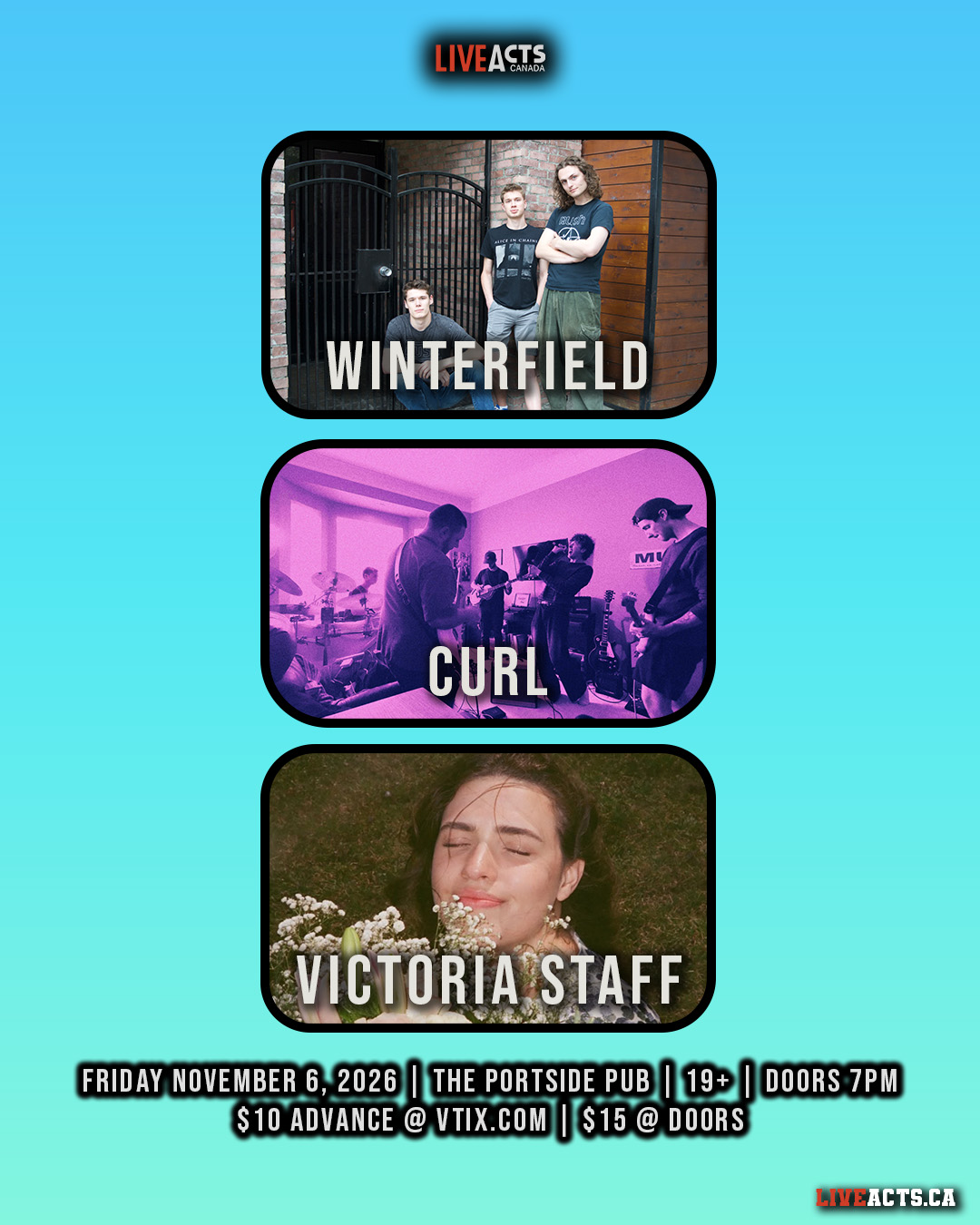 Winterfield, Curl, Victoria Staff