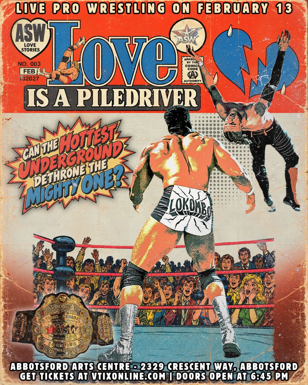 ASW Love is a Piledriver